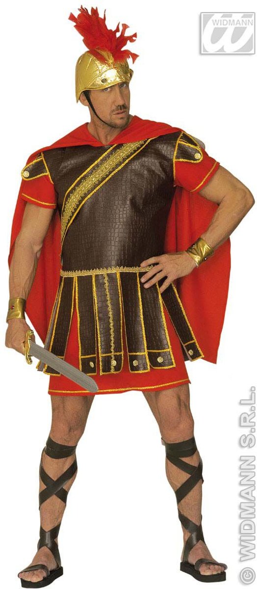 Strijder (Oudheid) Kostuum | Romeinse Centurion | Man | XL | Carnaval kostuum | Verkleedkleding